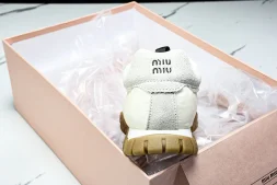 Miu Miu Calzature Donna Vitello Dec Avorio color
